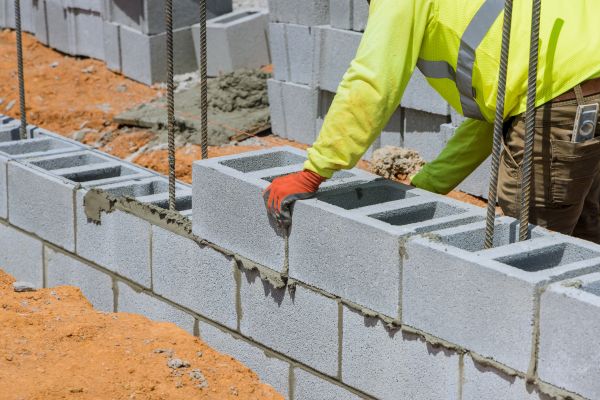 Concrete Blocks Installation in Concord