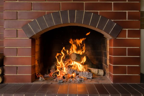 Brick Fireplace Installation in Concord